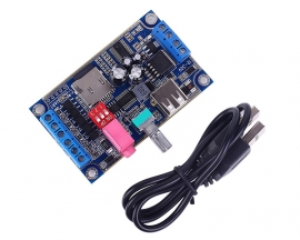 WAV MP3 Voice Module 10W Sound Player DC 12V Programmable Control Support TF Card U-Disk
